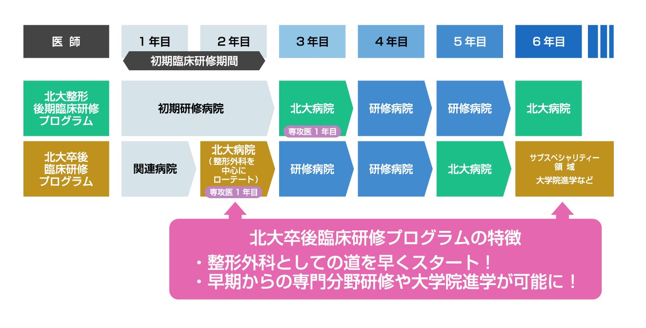 北大卒後臨床研修プログラムの特徴